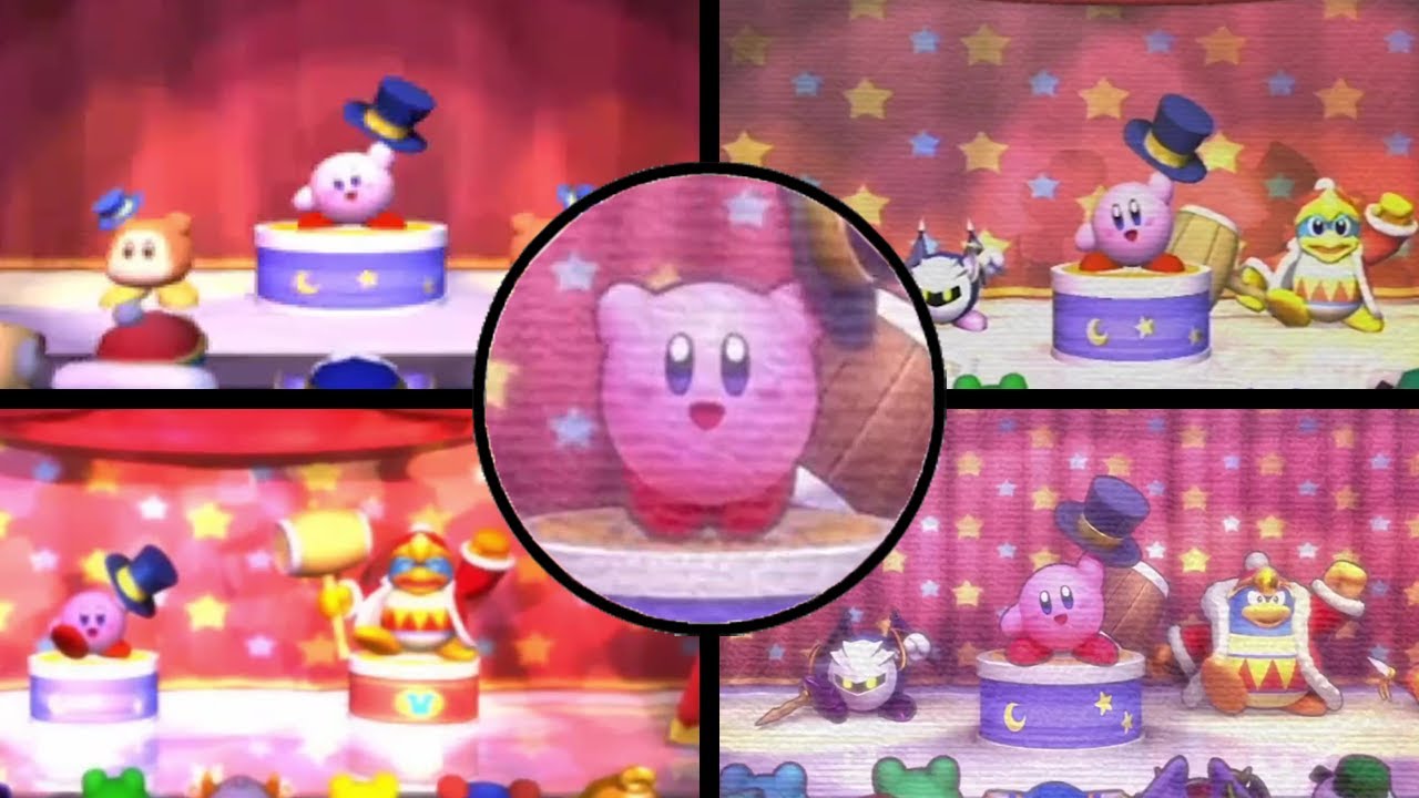 Evolution of Kirby Master Videos (100% Completion Scenes) | (2008 - 2023)