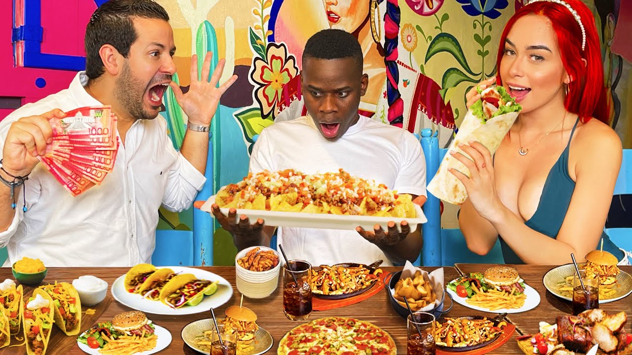 EL ÚLTIMO EN PARAR DE COMER GANA $10,000!!! *Challenge*