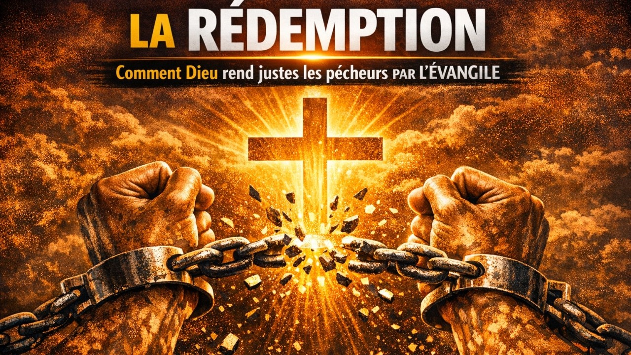 La Rédemption : comment Dieu rend justes les pécheurs par l’Évangile !