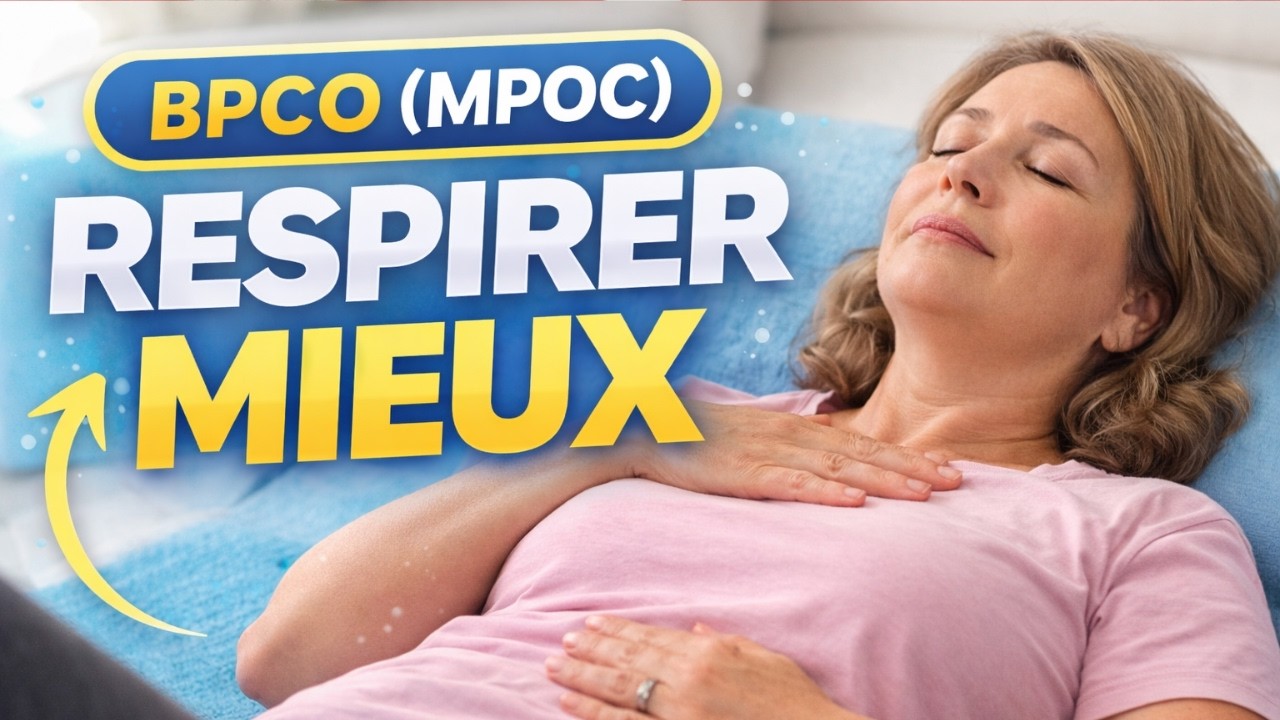 BPCO: un séance pour mieux respirer en position allongée (MPOC)
