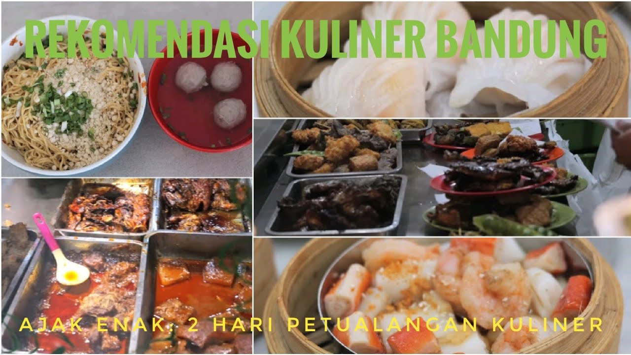 2 HARI KULINER BANDUNG, ENAK & VIRAL | Dari Cihapit, Bakmi, Bakso, Dimsum, Sampai Nasi Ibu Imas