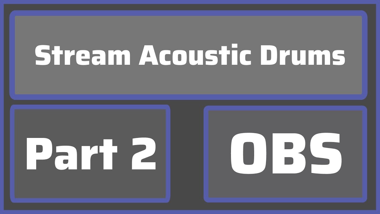 How to Live Stream on Twitch with an Acoustic Drum Kit | Gear | Pt 2