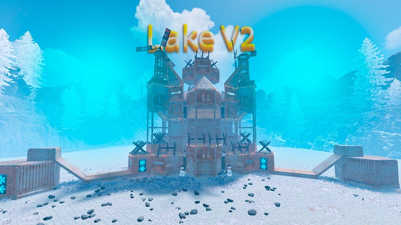 Lake V2 Идеальный Solo/Duo Дом в РАСТ/RUST