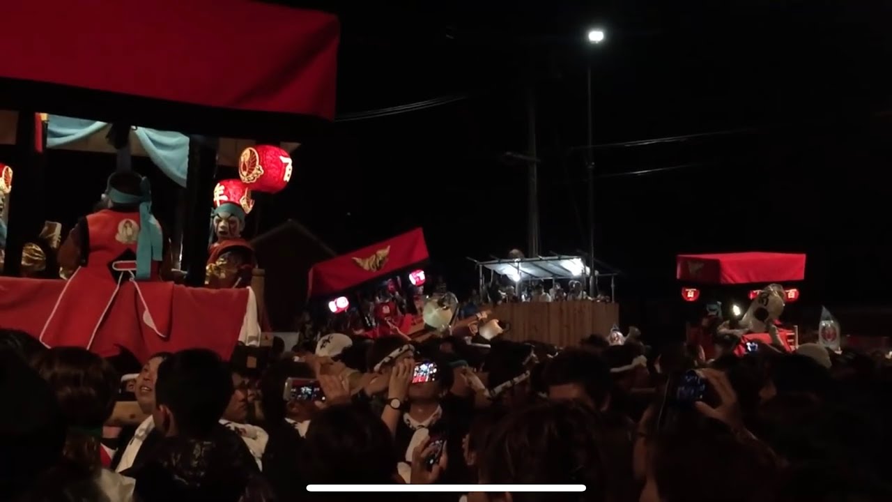 平成29年度 御坊祭 本祭 東薗組(百周年) 宮入① 2017.10.5