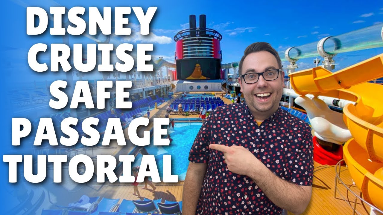 Disney Cruise Covid Check In Vaccination Info & Safe Portal Passage Tutorial