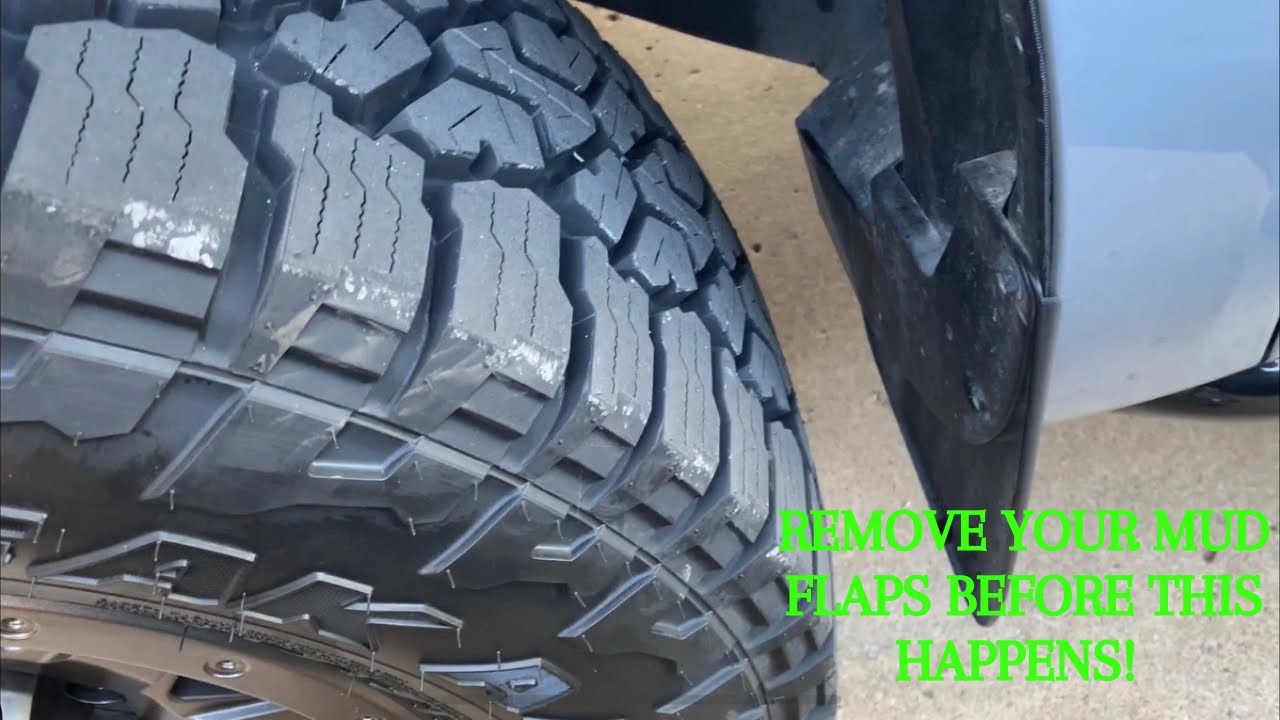 Mud Flaps: Ruining your tires AND your paint?!