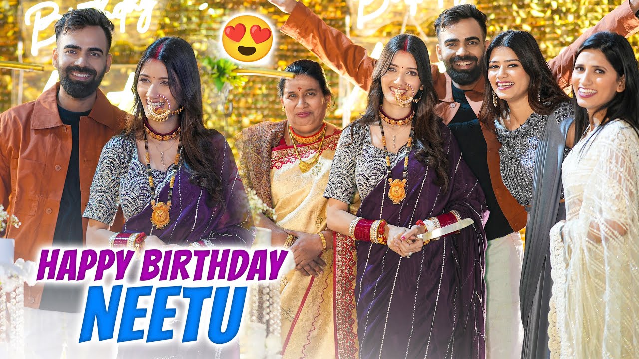 Neetu ke liye sabse bada SURPRISE Birthday Party 😍
