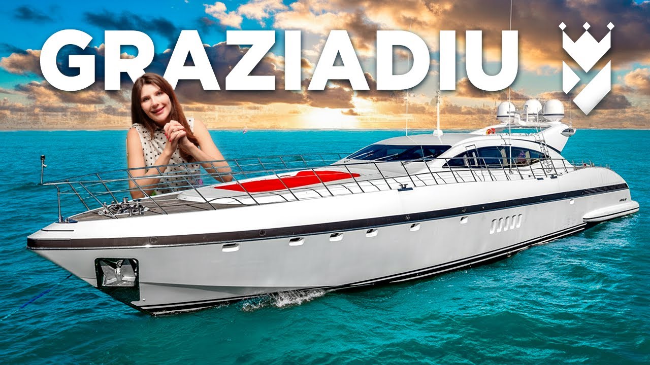 Mangusta 108 &laquo;GRAZIADIU&raquo; &mdash; полный обзор | Суперяхта Overmarine на продажу
