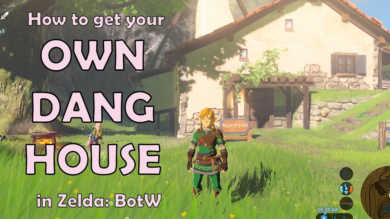 How to get your OWN DANG HOUSE in Zelda: Breath of the Wild!