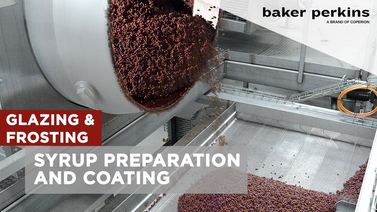 Baker Perkins Syrup Preparation and Coating Systems