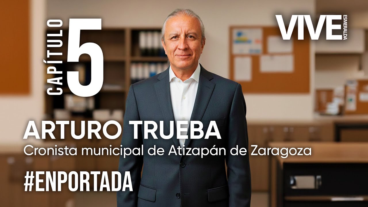 Arturo Trueba, cronista municipal de Atizapán de Zaragoza.