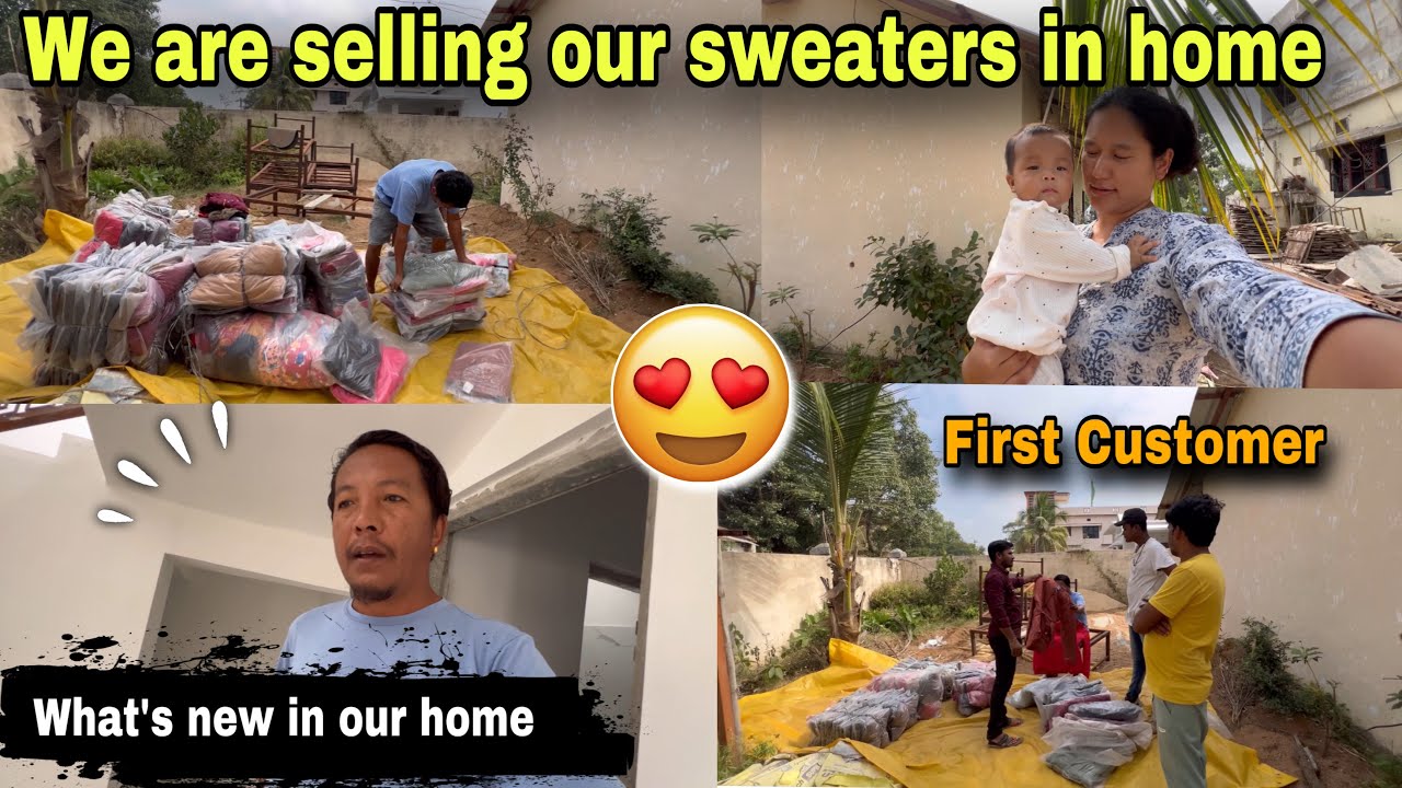 WE ARE SELLING OUR SWEATERS IN HOME 🏠🥰, WHAT’S NEW IN OUR HOME / PEMA’S CHANNEL