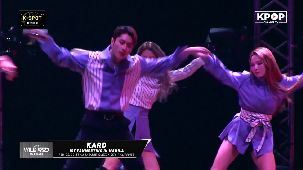 [HOT STAGE] Into You - KARD in Manila 180209 Fanmeet