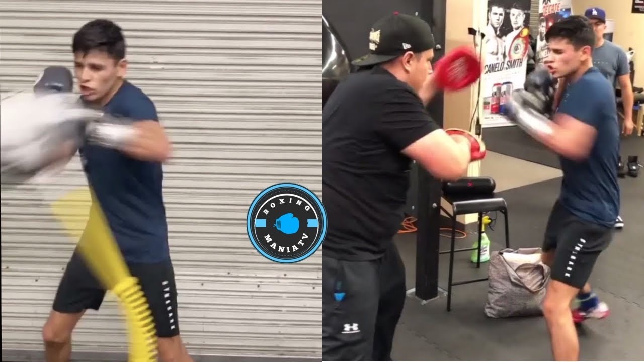RYAN GARCIA MASTERS COBRA SPEED BAG & INSANE KNOCKOUT POWER!!