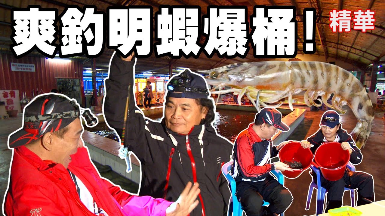 明蝦釣爆桶啦!一小時破百隻不是夢~| 寶島漁很大 | 精華版