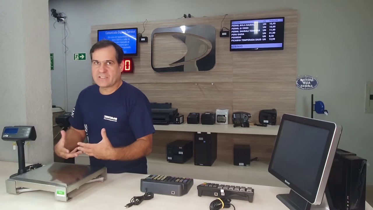 Balança Checkout e Teclado de automação | Digimaq Automação