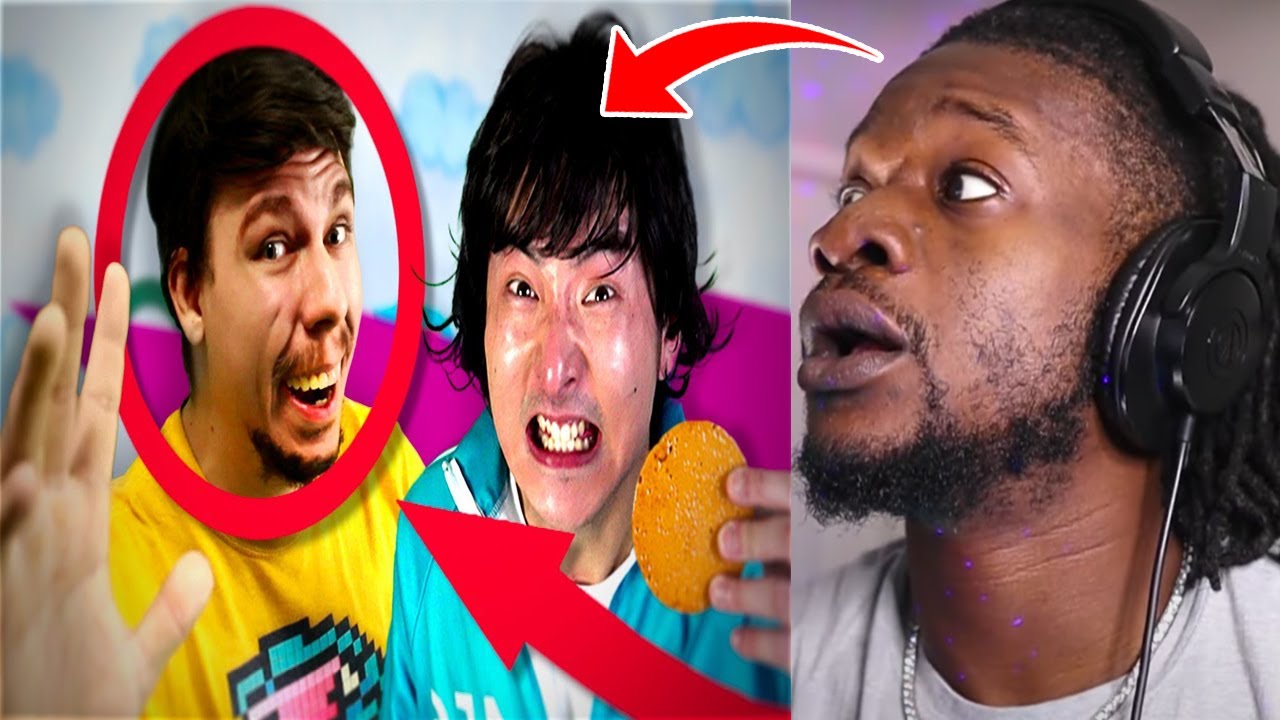Squid Game против MrBeast — рэп-баттл! — при участии Cam Steady и Mike Choe