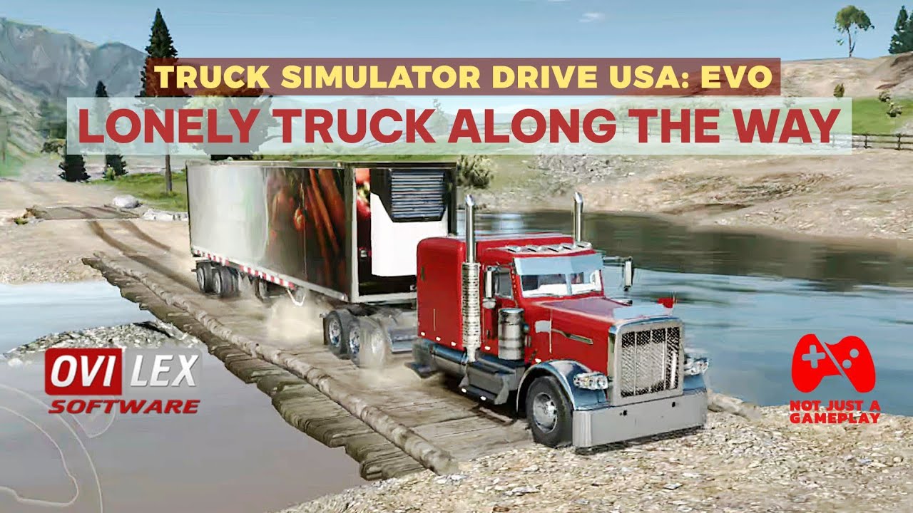 Truck Simulator Drive USA: EVO | ПОТРЯСАЮЩИЙ новый мобильный симулятор грузовика от Ovilex Software
