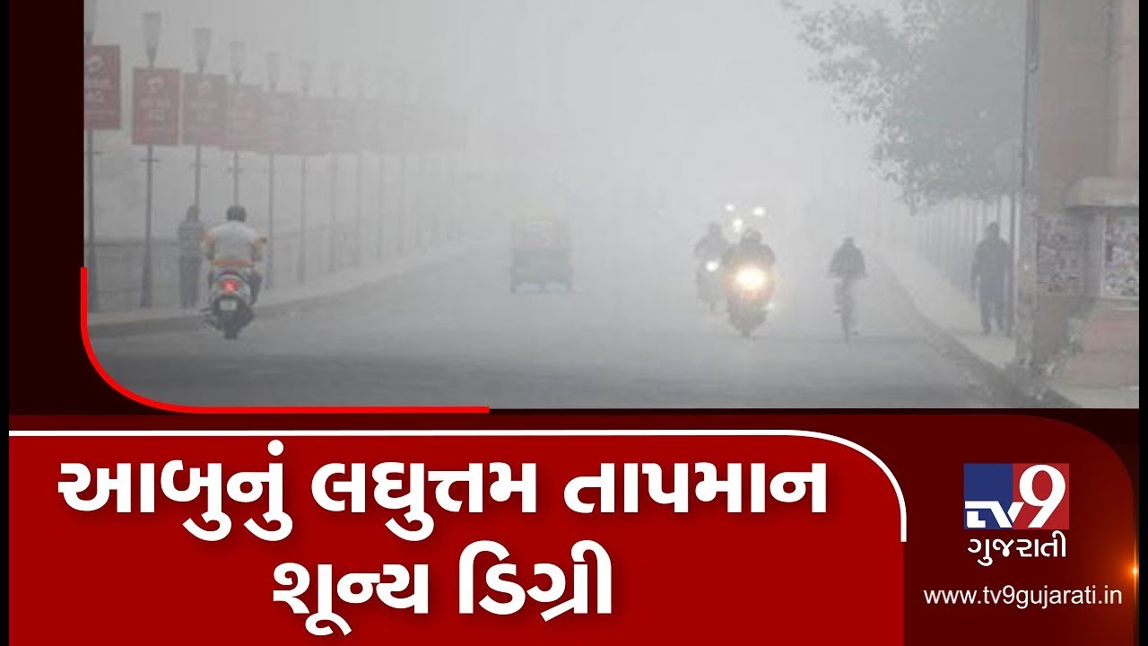 Rajasthan: Mount Abu freezes at zero degree Celsius| TV9News