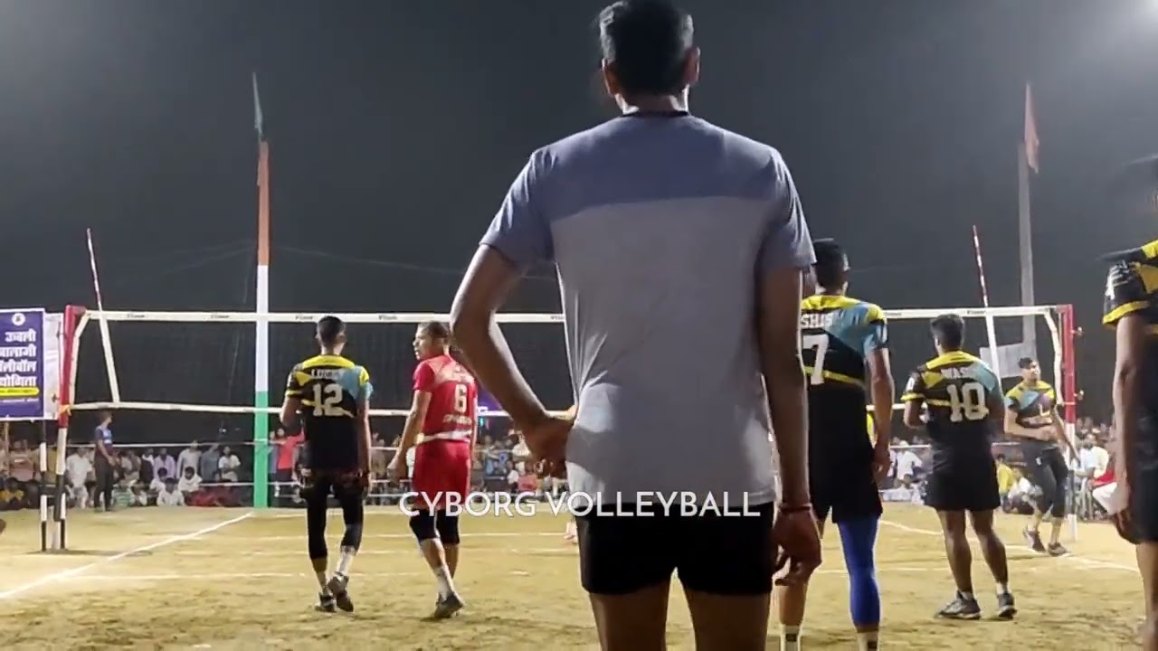 Warm up spikes Services Haryana vs Rajasthan Police knocking/show shot