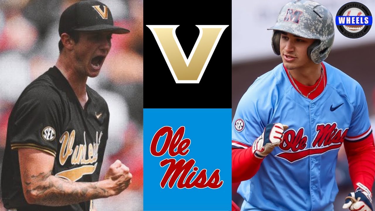 #9 Vanderbilt vs #23 Ole Miss (G3) | 2025 College Baseball Highlights