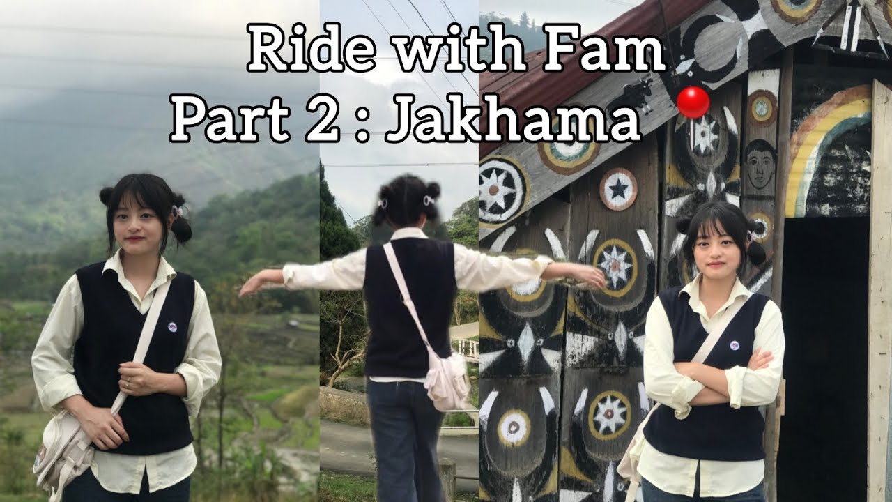 Part 2 : Jakhama village 📍 #vlog #vlogger #village #dayout #nagas #kohima
