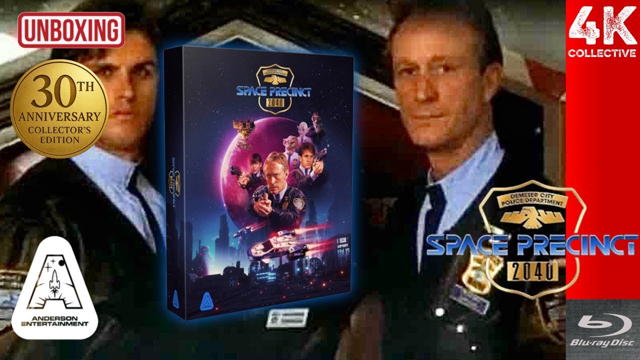 Gerry Anderson’s Space Precinct Blu-ray 30th Anniversary Limited Collectors Edition Blu-ray unboxing