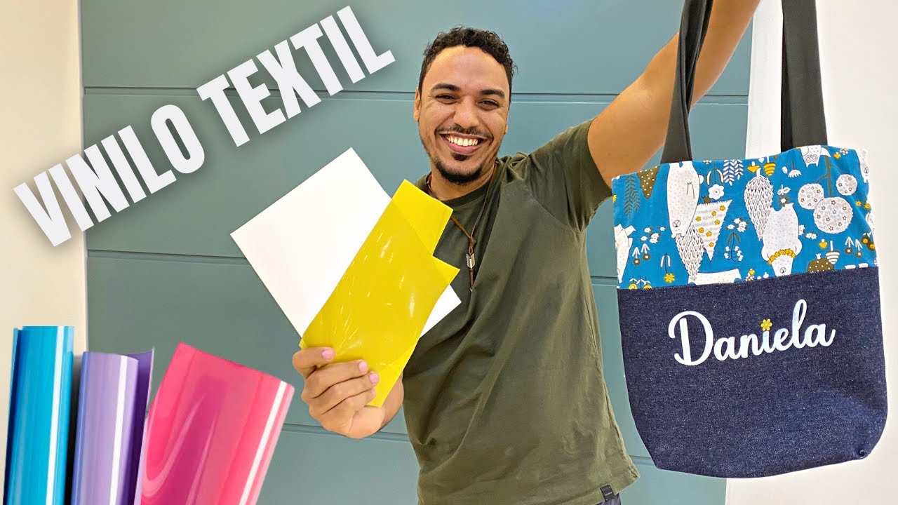 🤯 Que es el #ViniloTextil + Caracter&iacute;sticas | Estampando #algodon #denim y #poli&eacute;ster