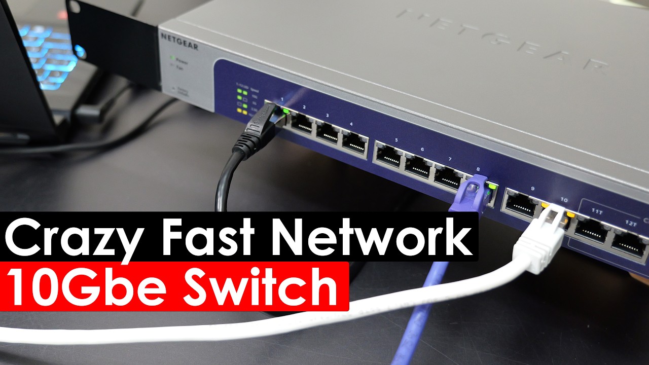 NETGEAR XS512EM 10GbE Switch: Unboxing, VLAN Setup with Demo & Full Feature Review