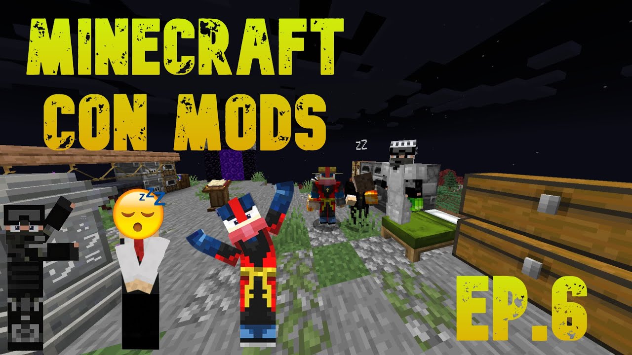 Minecraft Survival con MODS y RISAS!!! Minecraft Locura EP.6