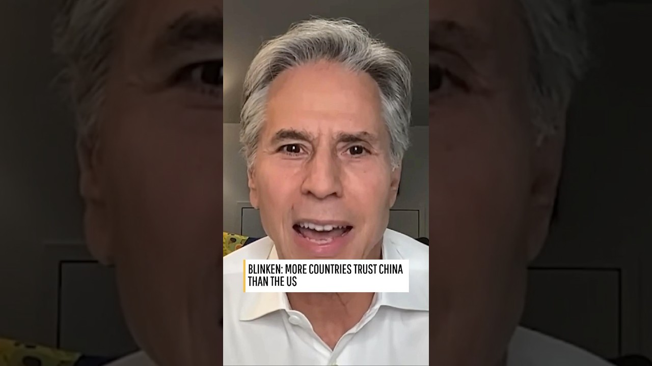 Blinken: China is taking the lead on AI governance as the US 