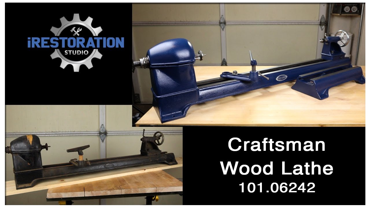 Craftsman Wood Lathe Restoration - 101.06242