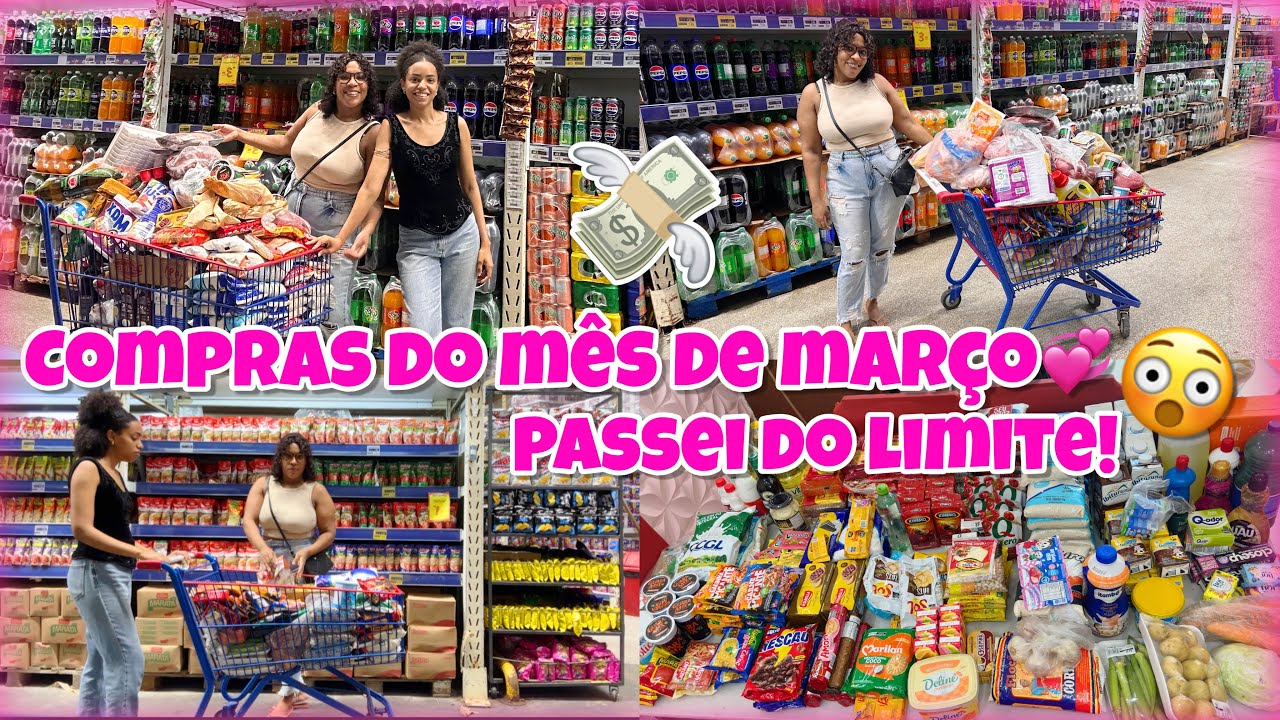 COMPRAS DO MÊS DE MARÇO 2026 💸💖| ALINE BAIANA