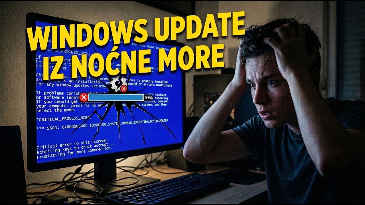 MICROSOFT nam je UNIŠTIO računare! 5 NAJGORIH Windows update-a | Techcode