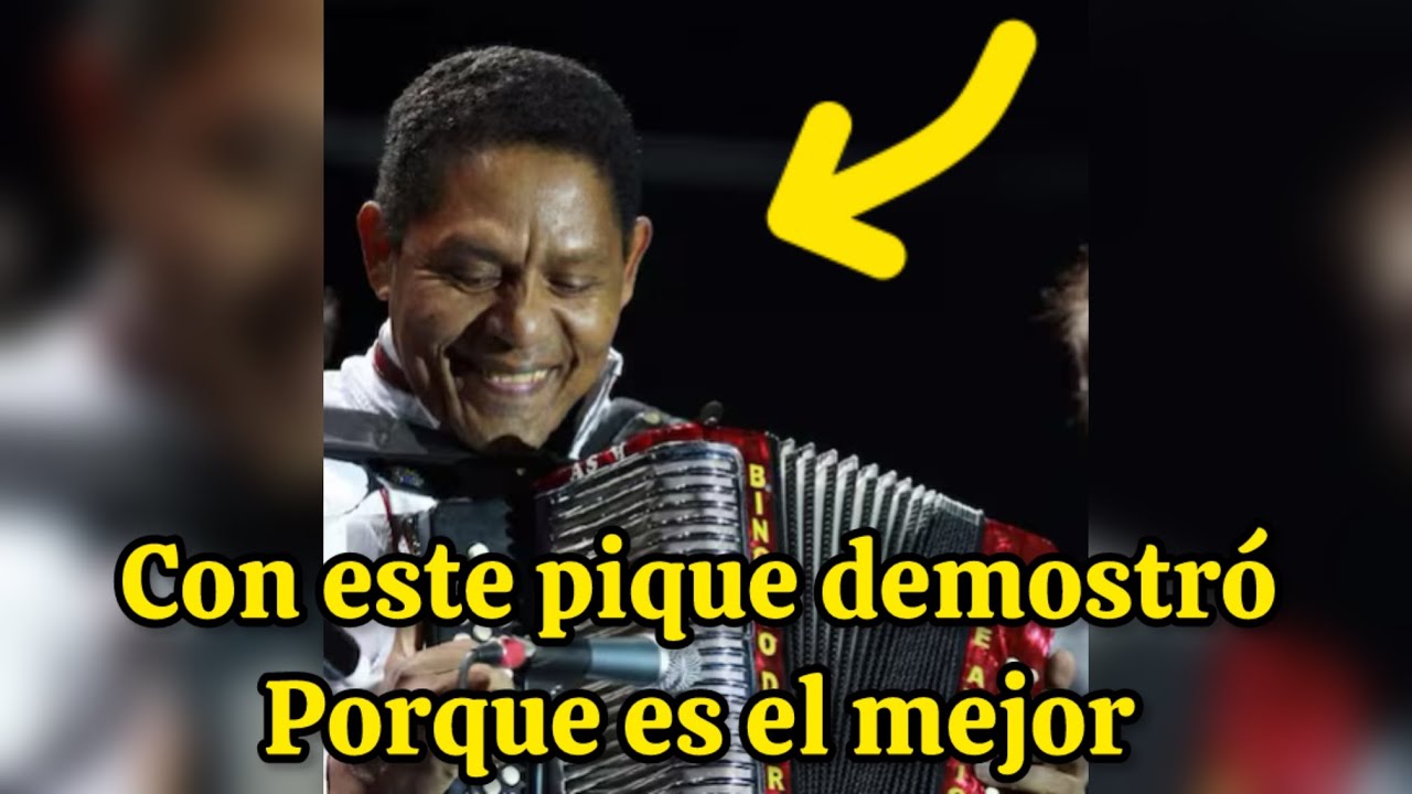 La improvisación de pollo Isra que superó a todos los acordeóneros de la actualidad.