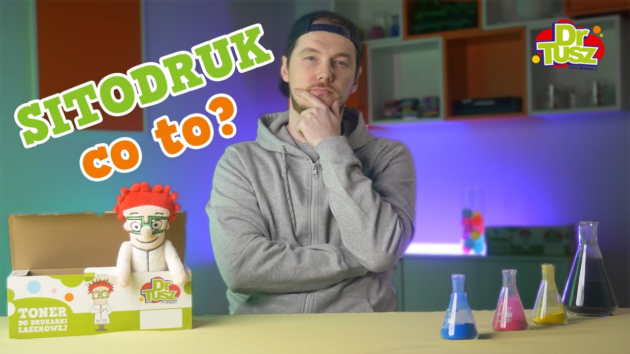 Sitodruk - co to takiego? Popularna technika druku szablonowego | DrTusz.pl