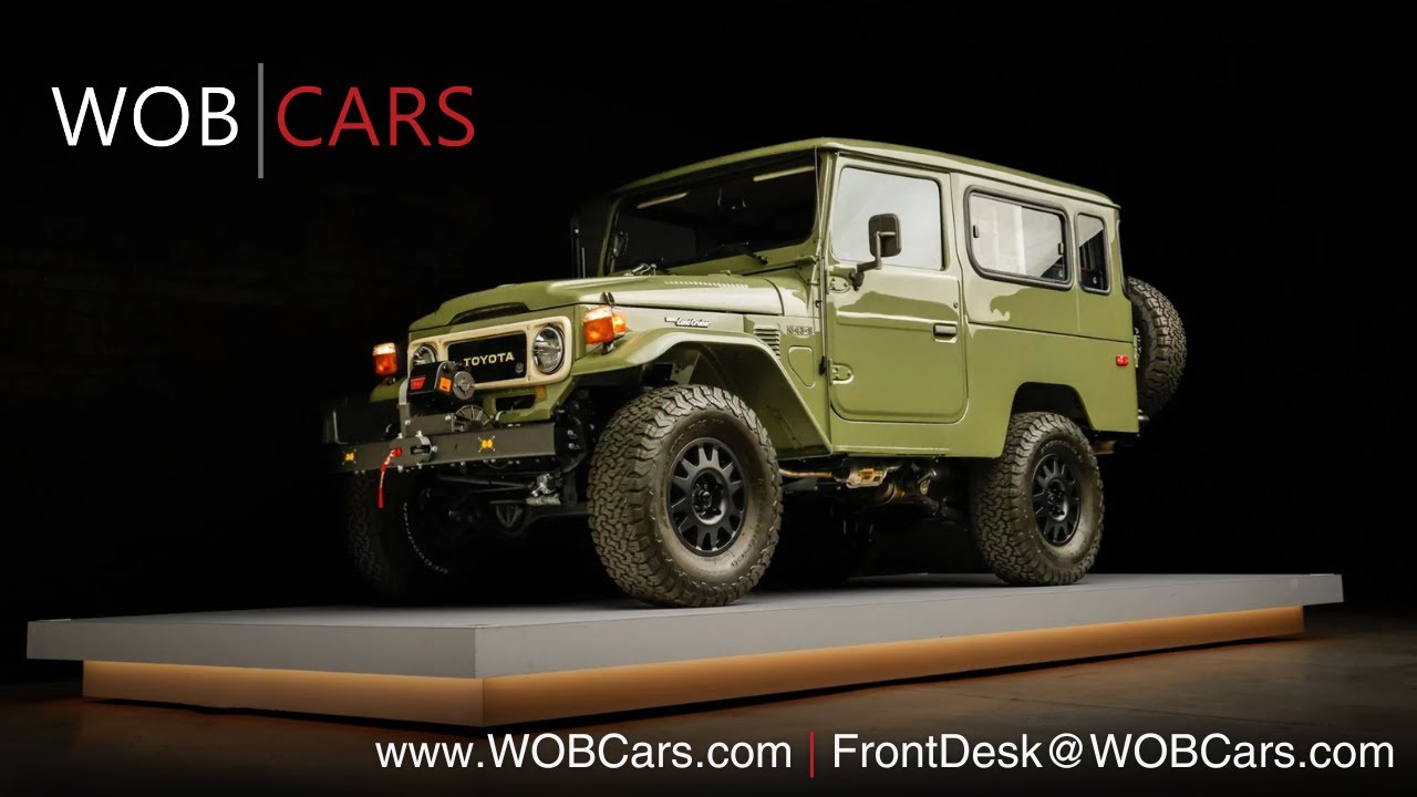 Walk Around this Incredible 1982 Toyota Land Cruiser FJ43 by FJ Company! | WOB Cars