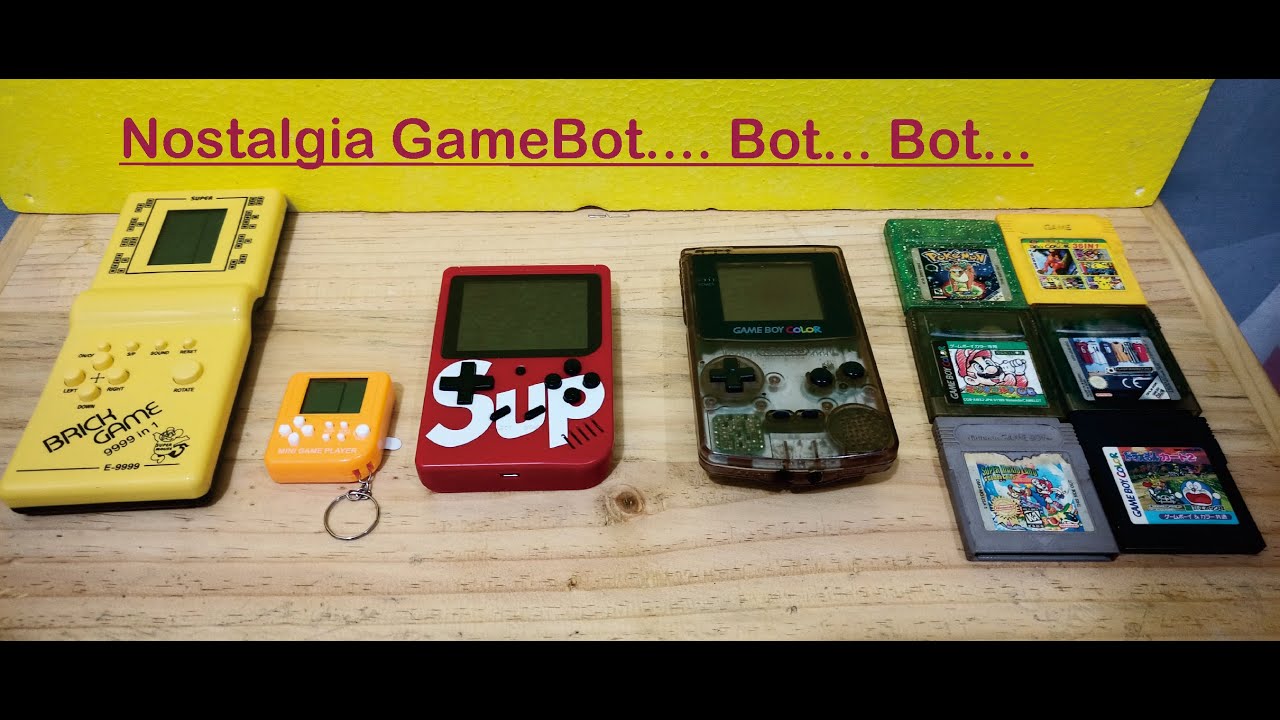 Gimbot Gameboy Jadul, Mainan  jadul 90an #Part 22