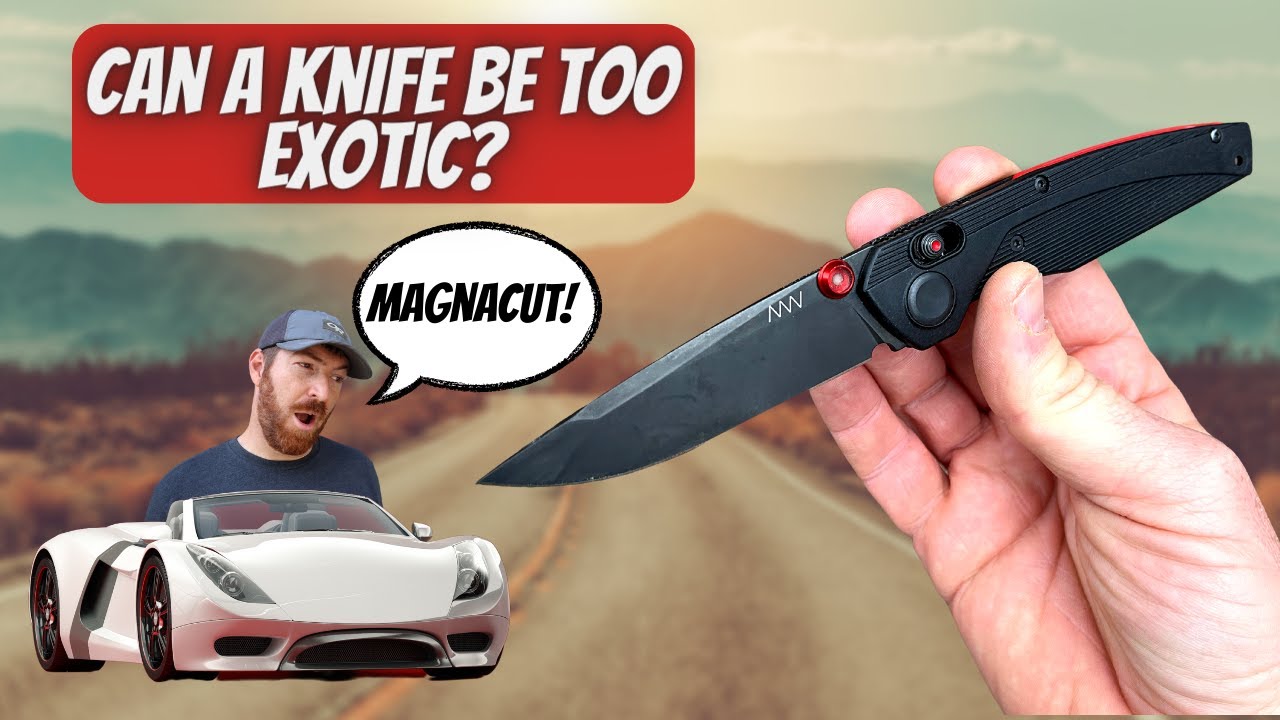Too Exotic For EDC? MagnaCut A100 by ANV Knives