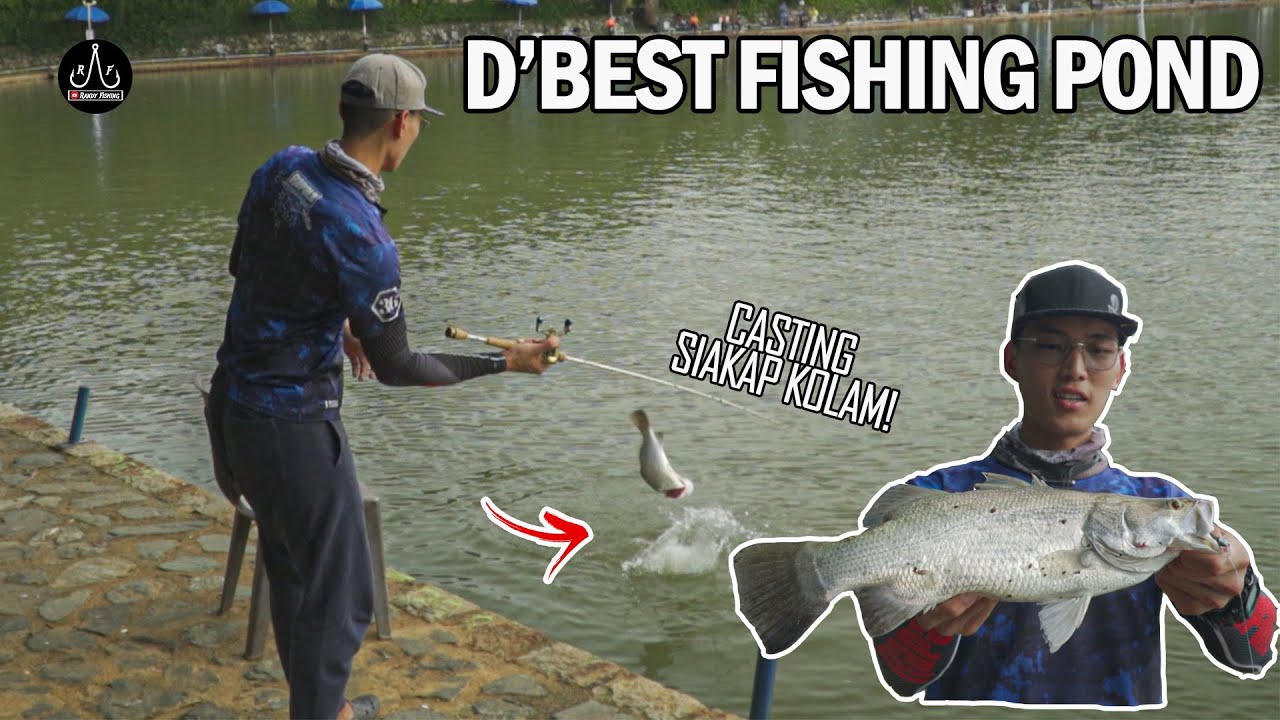 Casting Barramundi At D'BEST Fishing Pond !! - EP97