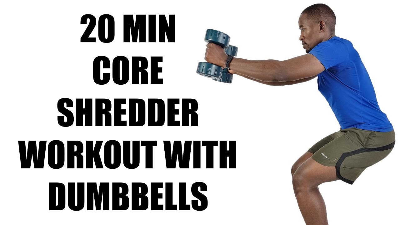 20 Minute Dumbbell Standing Core Workout for Killer Core Strength