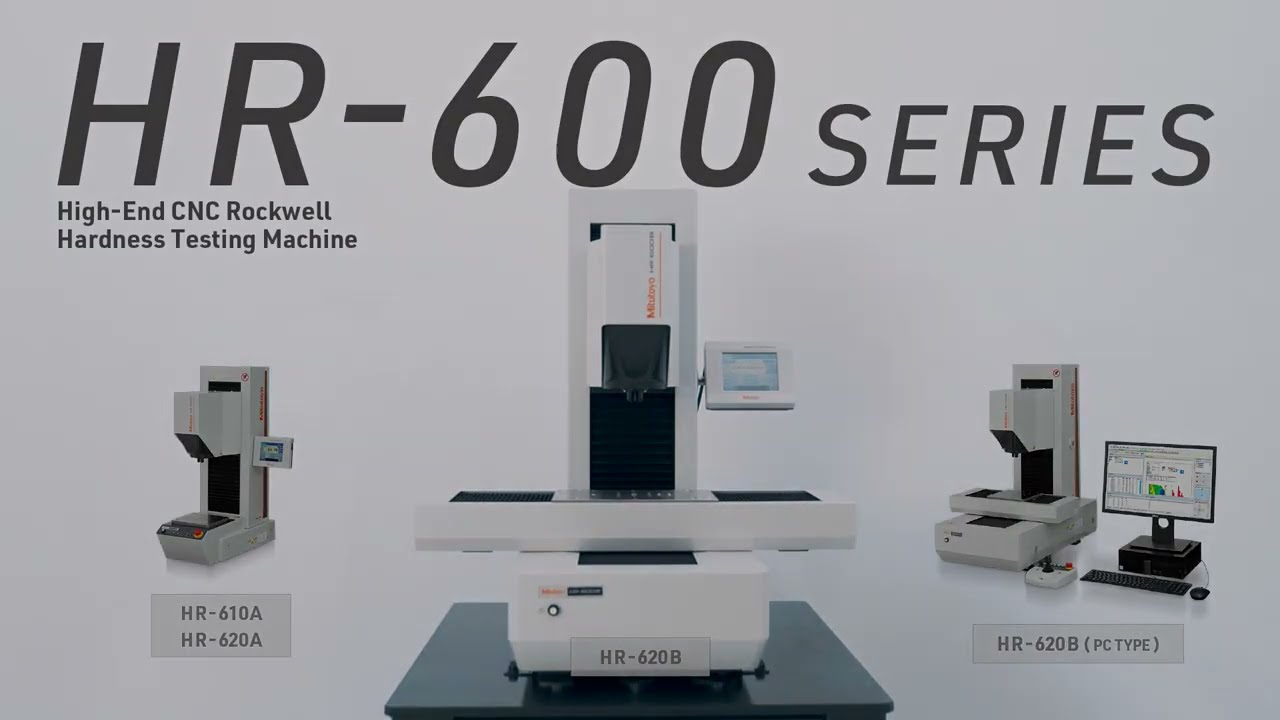 Mitutoyo HR-600 Series. A fully Automatic Rockwell Hardness Tester.