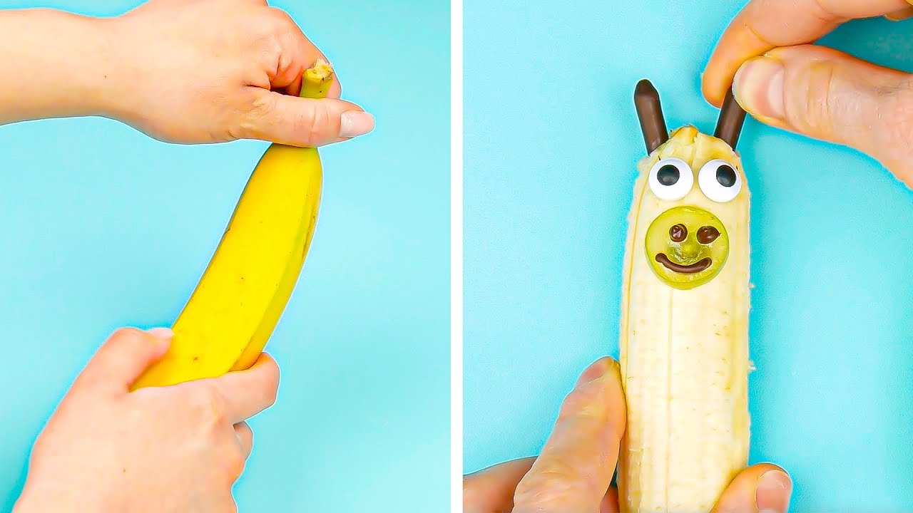 Obst schnitzen & schneiden leicht gemacht! 16 gesunde Party Snacks für Kinder & Erwachsene