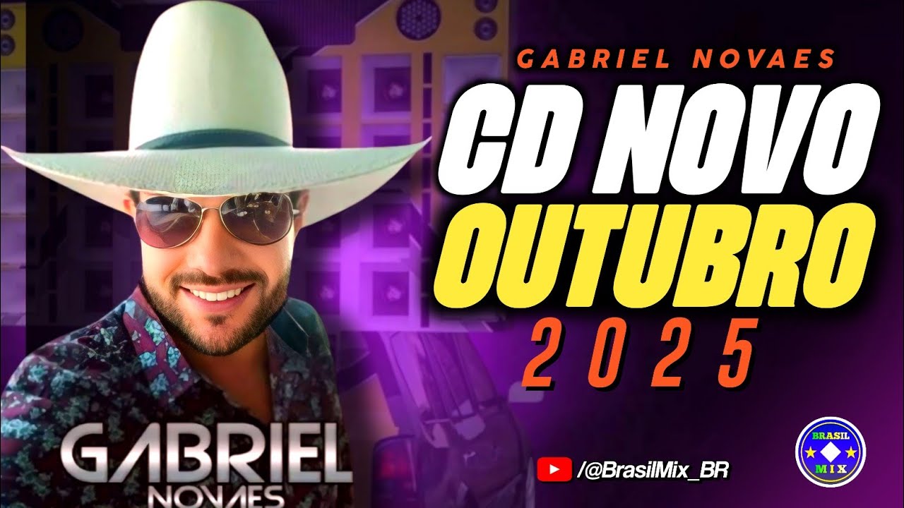 GABRIEL NOVAES AO VIVO - CD NOVO OUTUBRO 2025 (Pra Tocar No Pared&atilde;o)