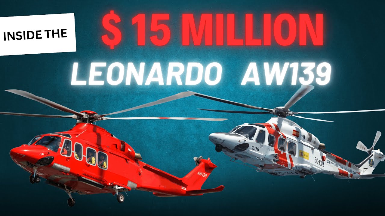 LEONARDO AW139 HELICOPTER REVIEW VIP Luxury Meets Tactical Power