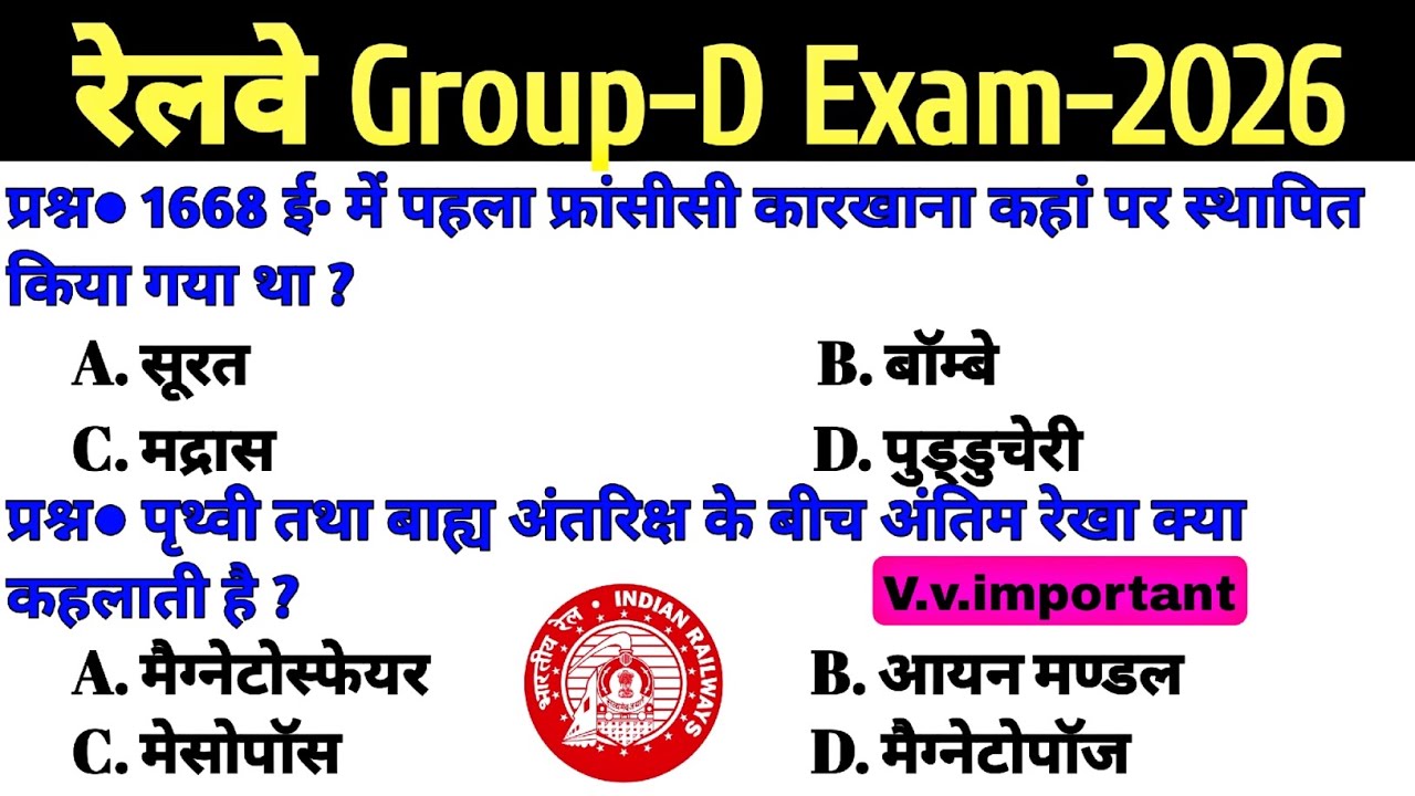 Railway group d gk gs classes | Railway group d gk gs khan sir | Railway group d gk gs classes 2026