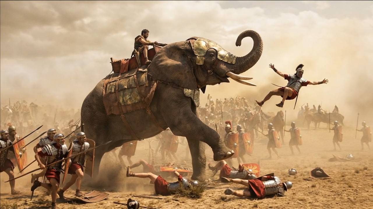 Hannibal Crossing the Alps - Epic Carthage War Music