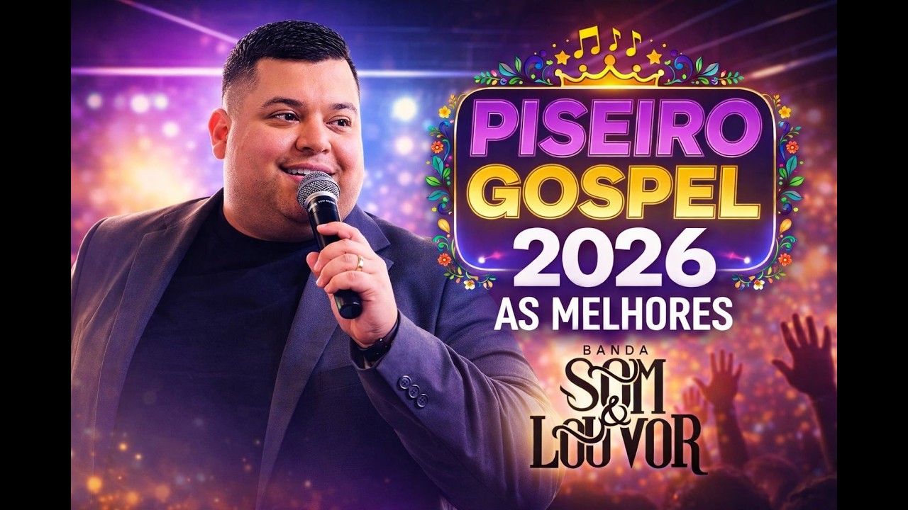 🔥1 HORA PISEIRO GOSPEL ATUALIZADO 2026 🎶