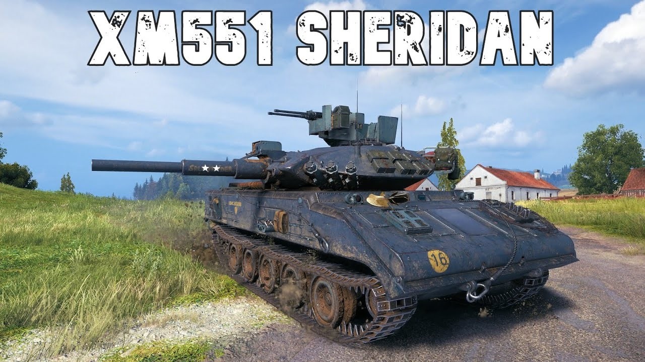 World of Tanks XM551 Sheridan - 7 Kills 6,2K Damage