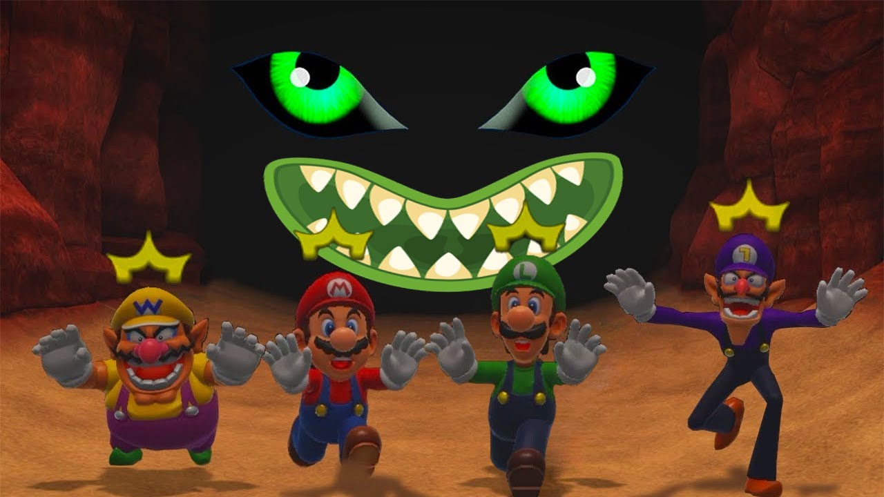 Super Mario Party Jamboree - The Top Dangerous Minigames - Wario vs Strong Boys